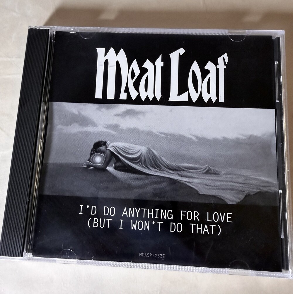Meat Loaf -Promotional CD single I’d Do Anything For Love Jim Steinman MCA5P2637